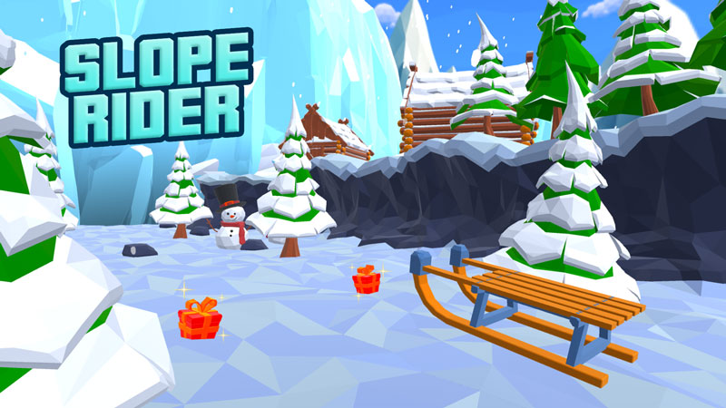 Slope Rider alpine scene
